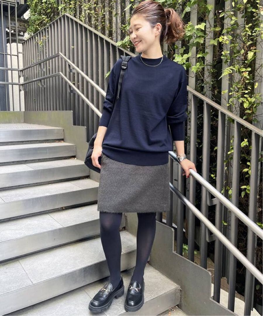 【新品未使用】Spick and Span シャギーミニスカート　38