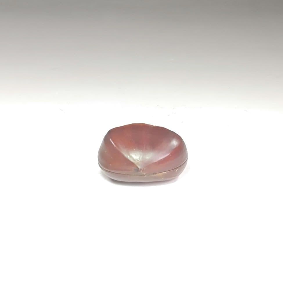 イ995 香合『峯房作』『山中塗乾漆　栗　香合　共箱』茶道具