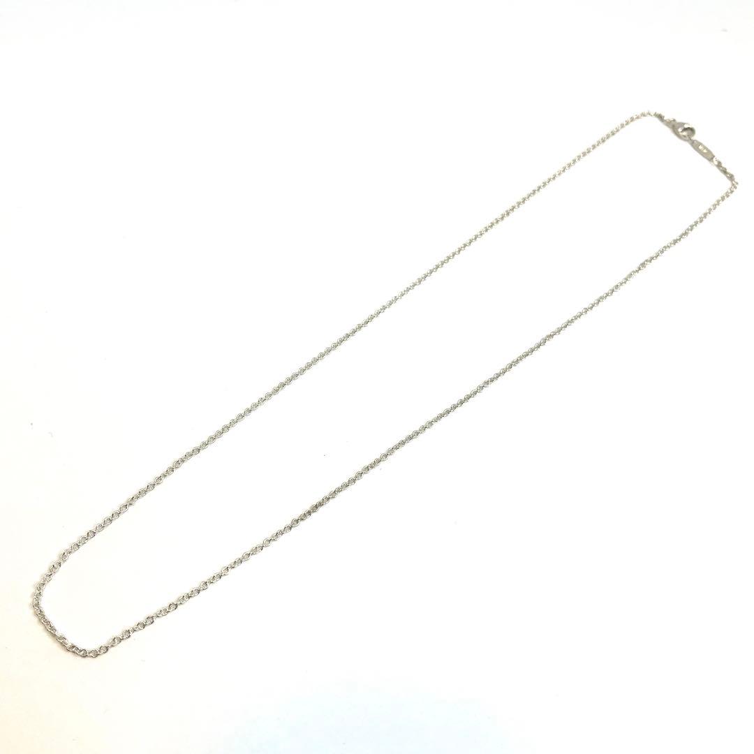 ティファニー ネックレス チェーン 45cm シンプル シルバー925