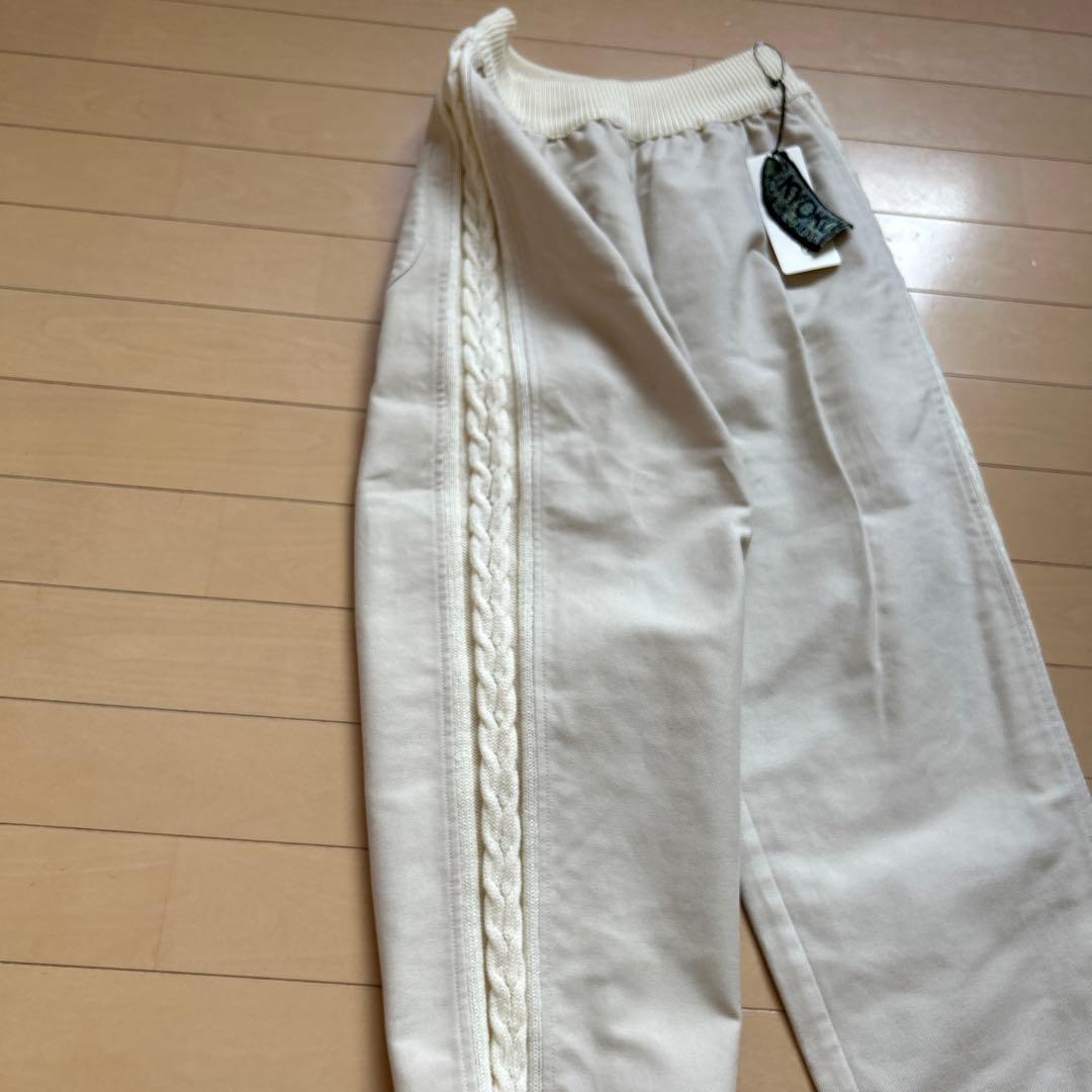 タグ付き新品未使用　M.&KYOKO コットンパンツ