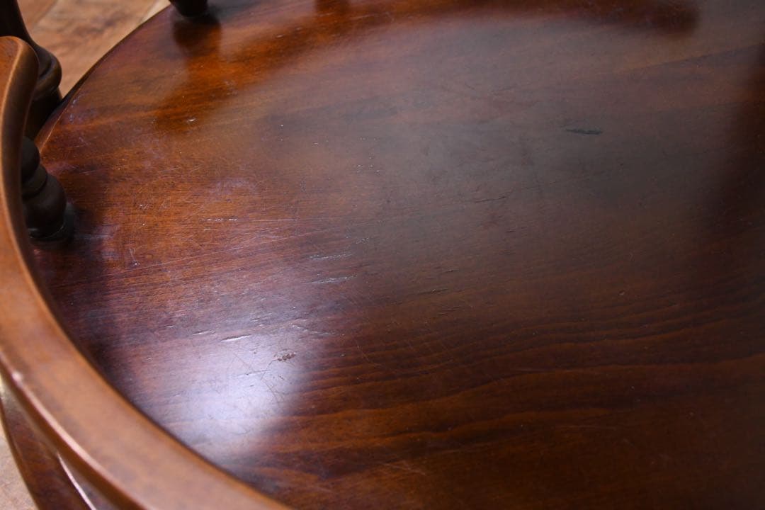 EDK14 柏木工 キャスターワゴン ラウンド型 サービスワゴン キッチンワゴン