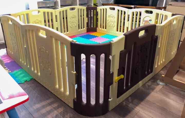 (中古)ベビーサークル BABY BEAR ZONE ベビーベアゾーン