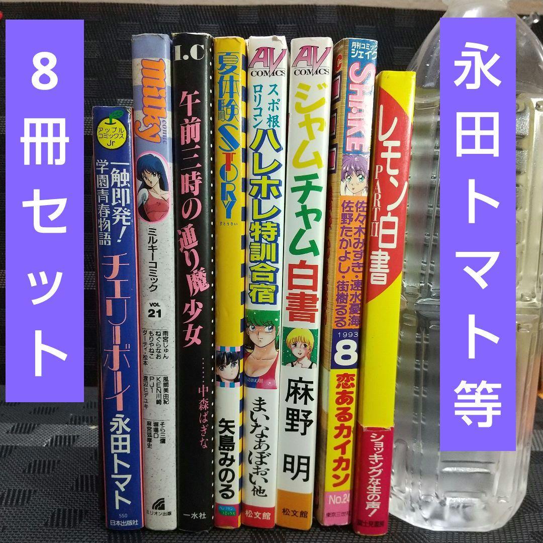 永田トマト 矢島みのる 雨宮じゅん 麻野明 夏体験STORY等8冊セット