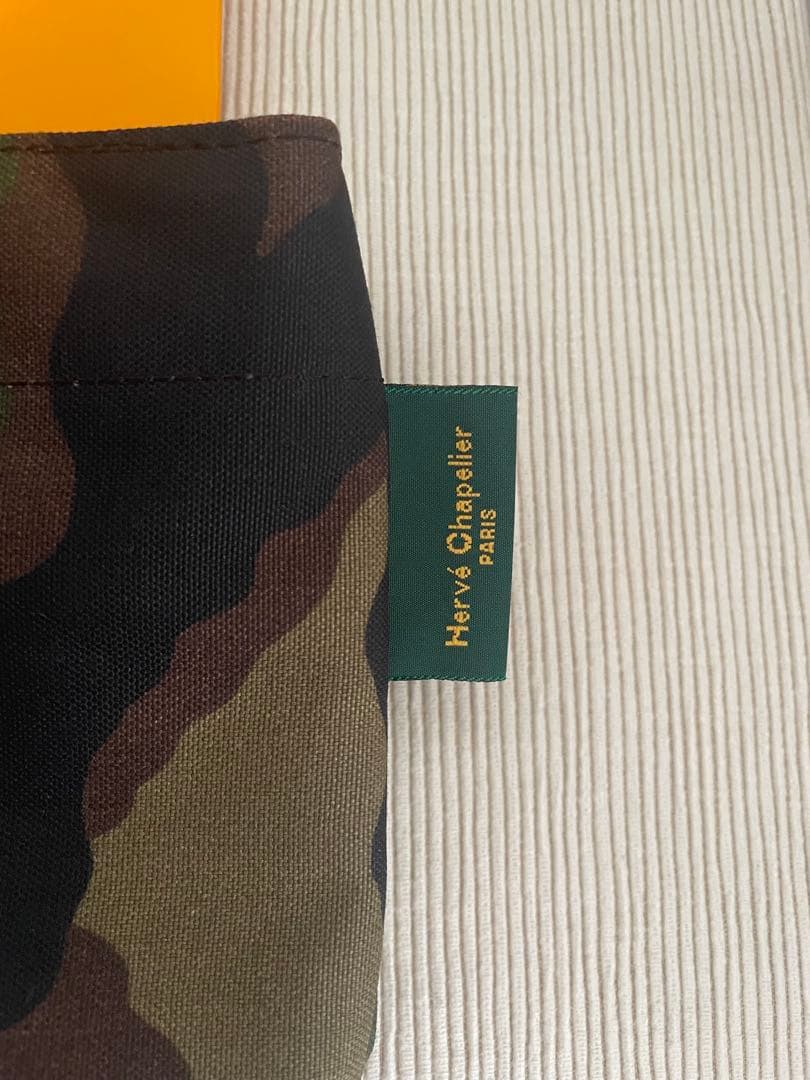 美品　エルベシャプリエ　1028Wカモフラージュ　ML トートバッグ　迷彩