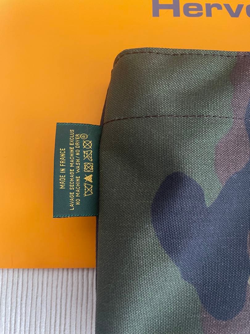 美品　エルベシャプリエ　1028Wカモフラージュ　ML トートバッグ　迷彩