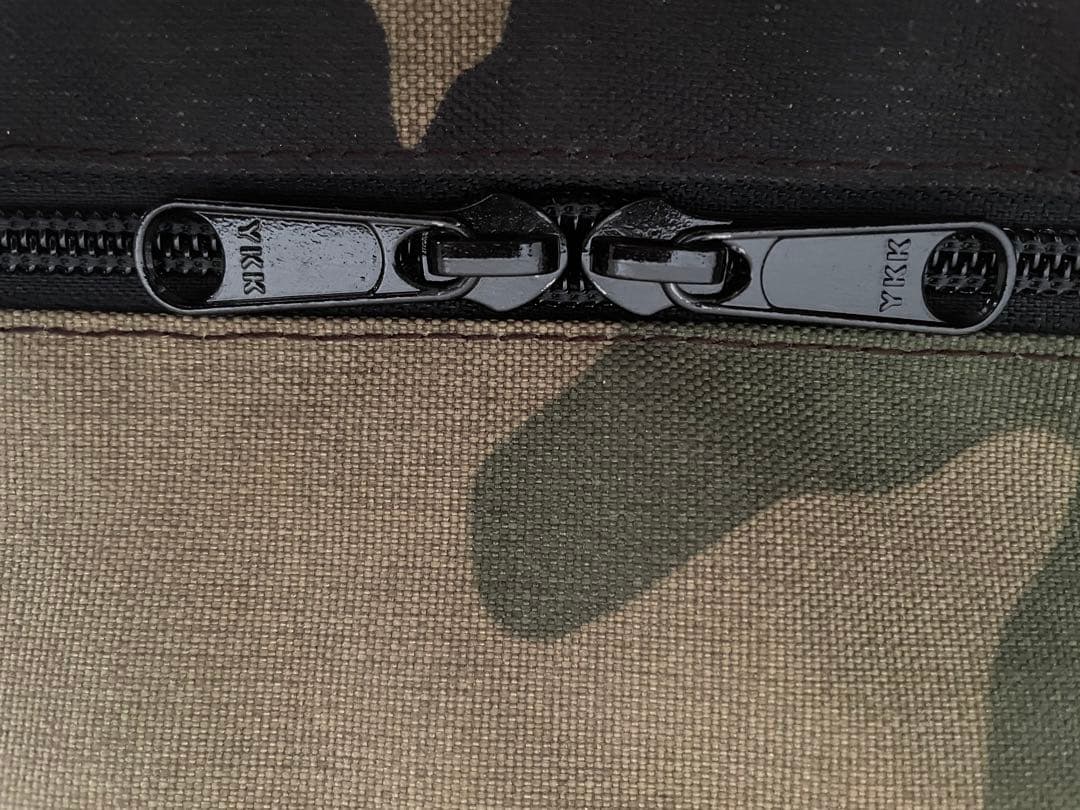 美品　エルベシャプリエ　1028Wカモフラージュ　ML トートバッグ　迷彩