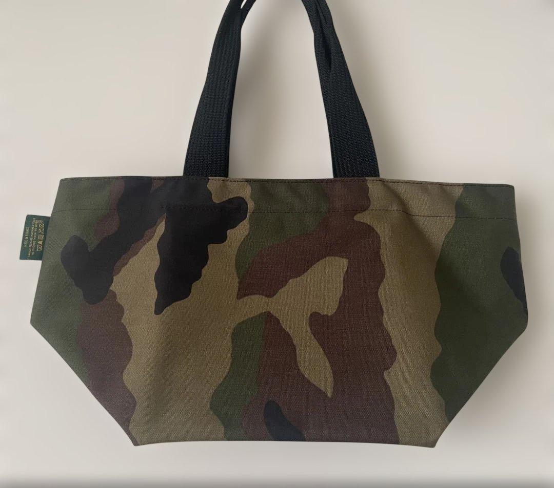 美品　エルベシャプリエ　1028Wカモフラージュ　ML トートバッグ　迷彩