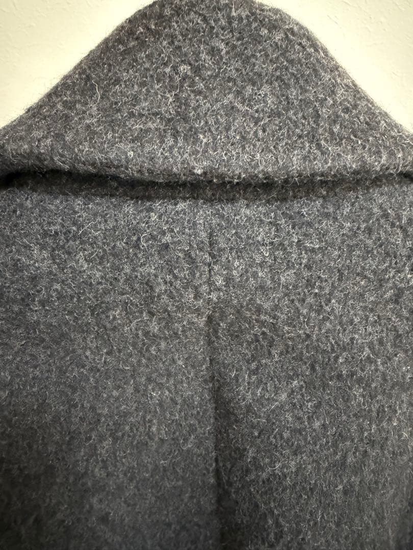 ENFOLD ショートビーバーボックスコクーンコート 36 エンフォルド