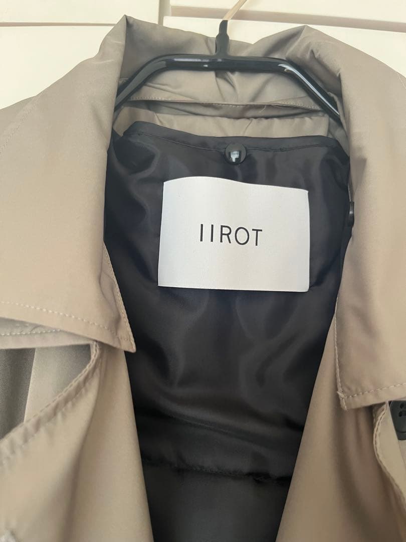 【25AW】IIROT オーバーサイズトレンチコート