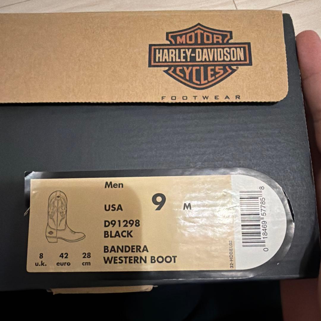 harley-davidson ウエスタンブーツ　バイカーブーツ　opium