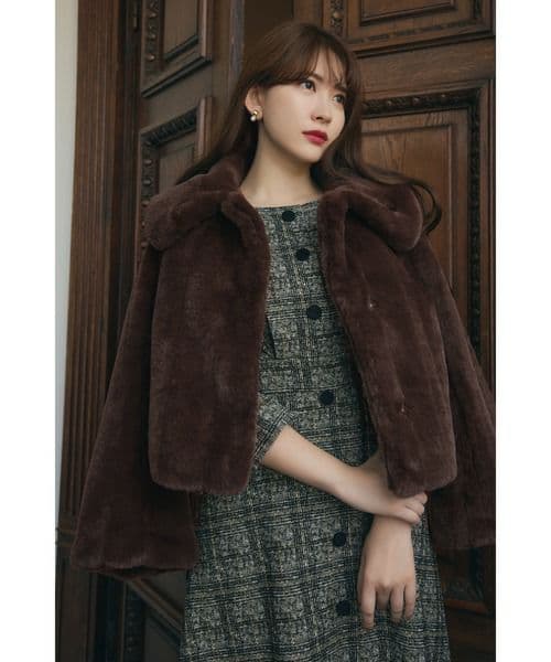q*)様 herlipto Winter Love Faux Fur Coat