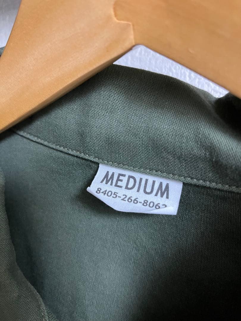 【新品】リアルマッコイズ のサテンユーティリティシャツ AIRBORNE