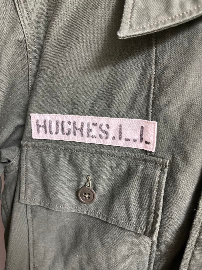 【新品】リアルマッコイズ のサテンユーティリティシャツ AIRBORNE