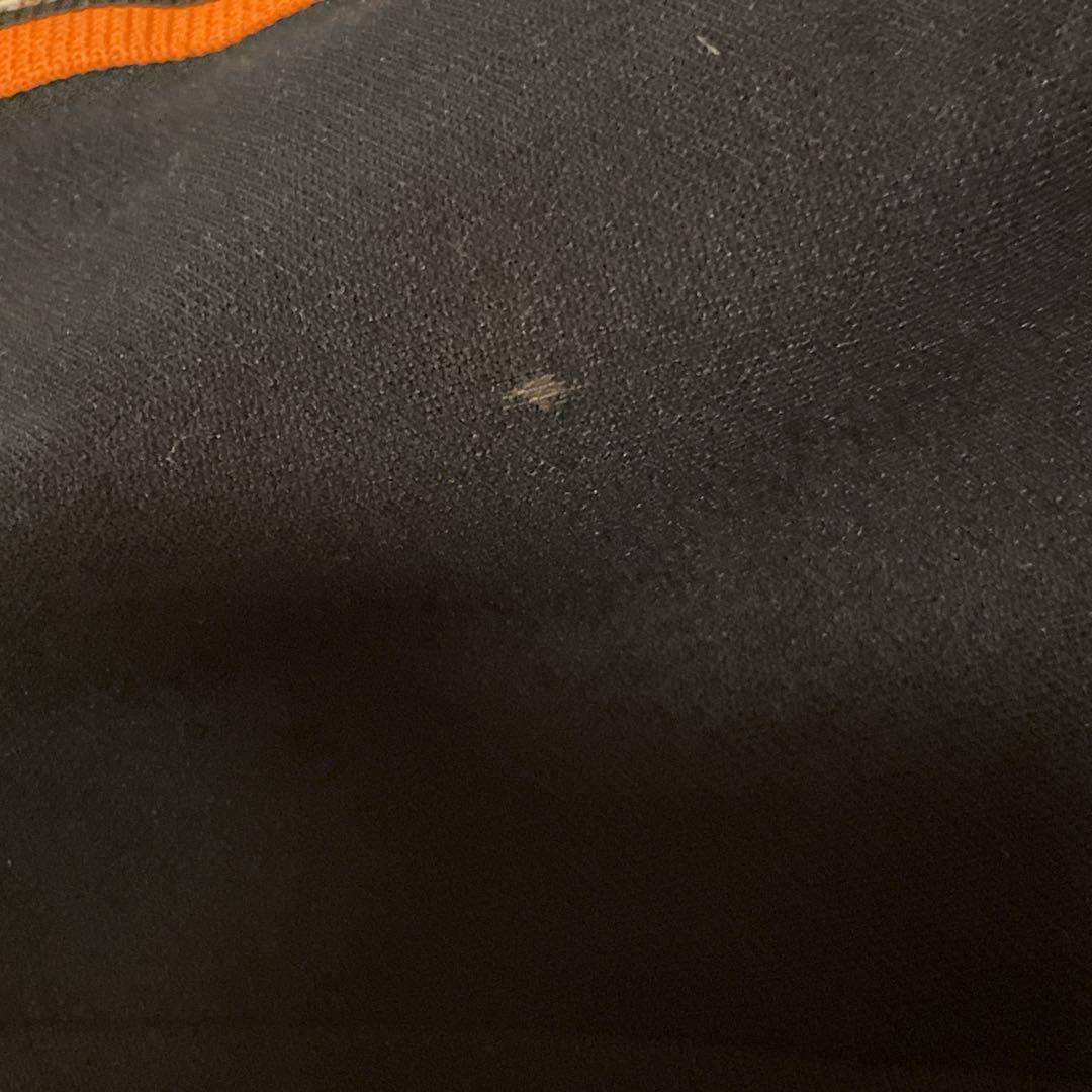 【希少】80s'/与田祐希/adidas/トラックジャケット/黒オレンジ/5号