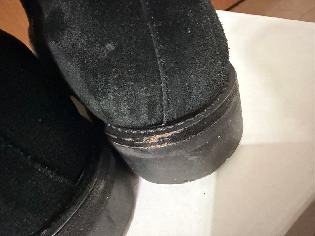 WH ダブルエイチ ヒロシツボウチ×干場義雅 サイドジップ ブーツ スエード