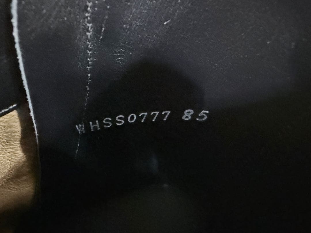 WH ダブルエイチ ヒロシツボウチ×干場義雅 サイドジップ ブーツ スエード