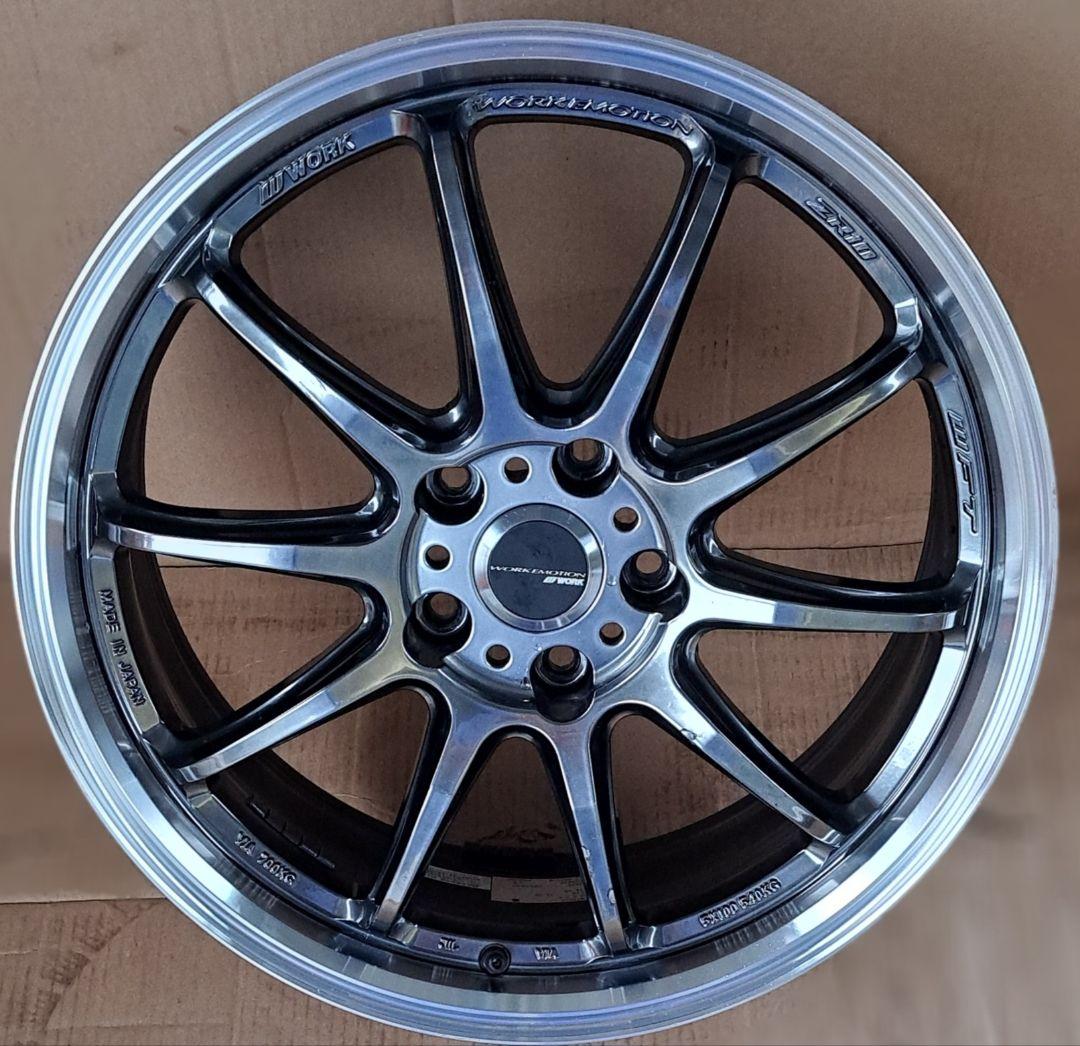 エフ様★WorkEmotionZR10/18x7.5J/5H114.3+38