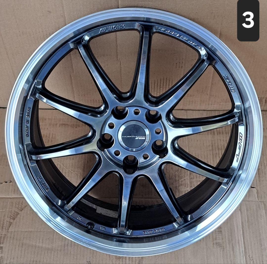 エフ様★WorkEmotionZR10/18x7.5J/5H114.3+38