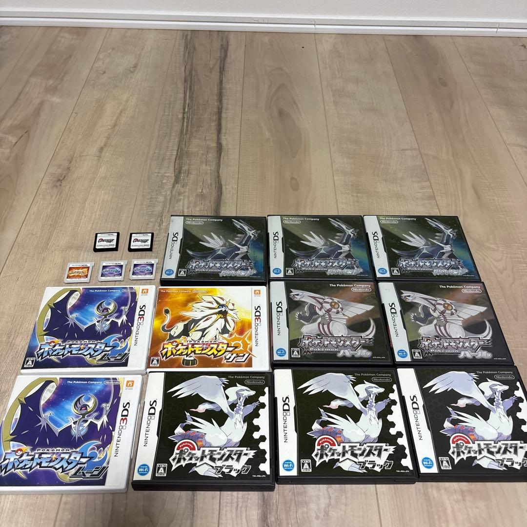 3DS DS ポケットモンスター カセット セット売り