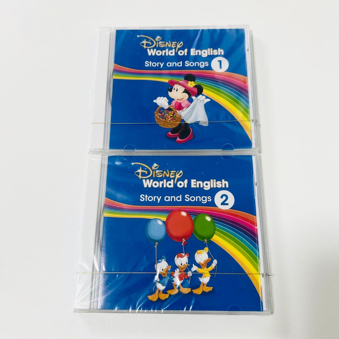 【新品】未開封未使用DWEディズニーワールドイングリッシュファミリーCD全20枚