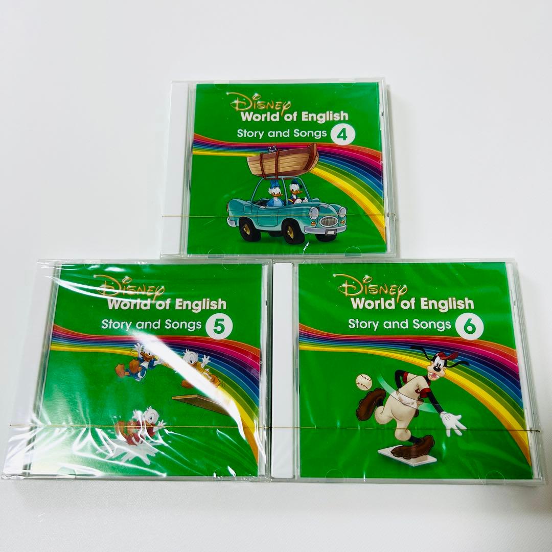【新品】未開封未使用DWEディズニーワールドイングリッシュファミリーCD全20枚