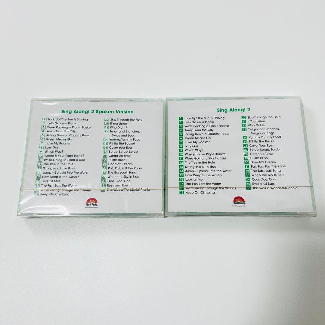 【新品】未開封未使用DWEディズニーワールドイングリッシュファミリーCD全20枚