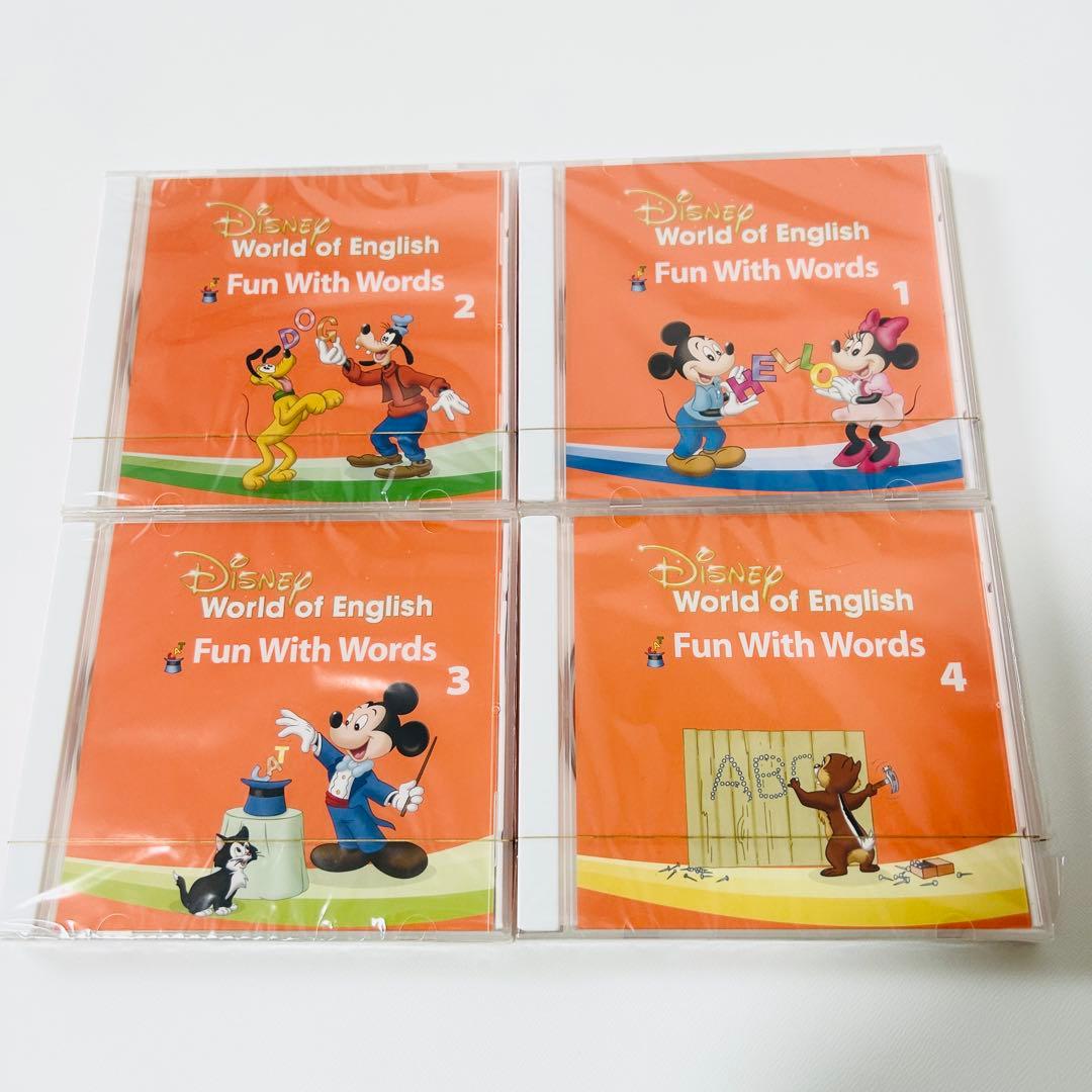 【新品】未開封未使用DWEディズニーワールドイングリッシュファミリーCD全20枚