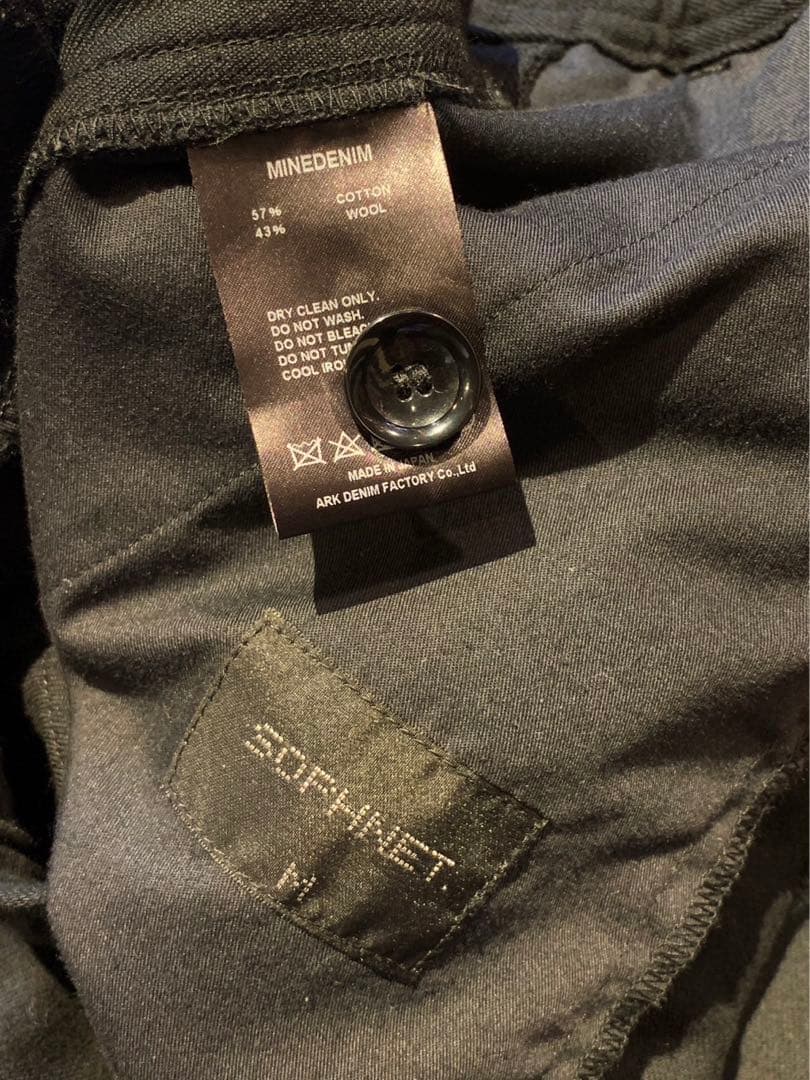 MINEDENIM SOPHNET マインデニム ソフネット パンツ 黒 M