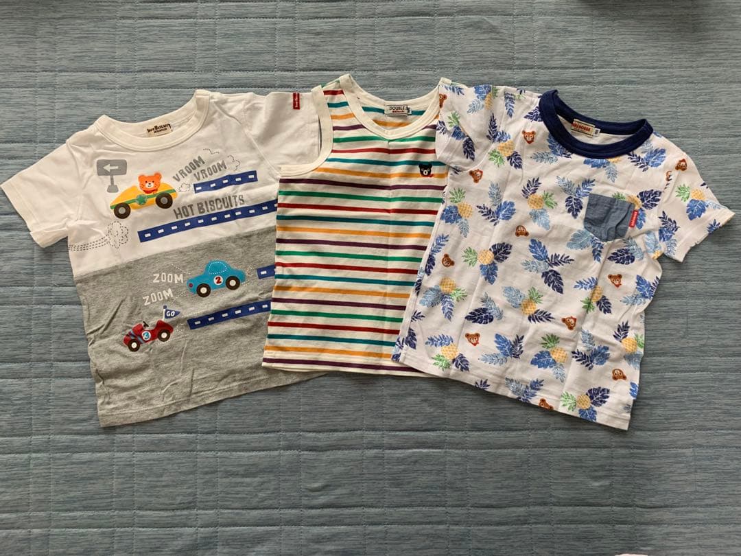 【夏物まとめ売り　追加5点あり】　ミキハウス／ダブルビー／ホットビスケッツ100