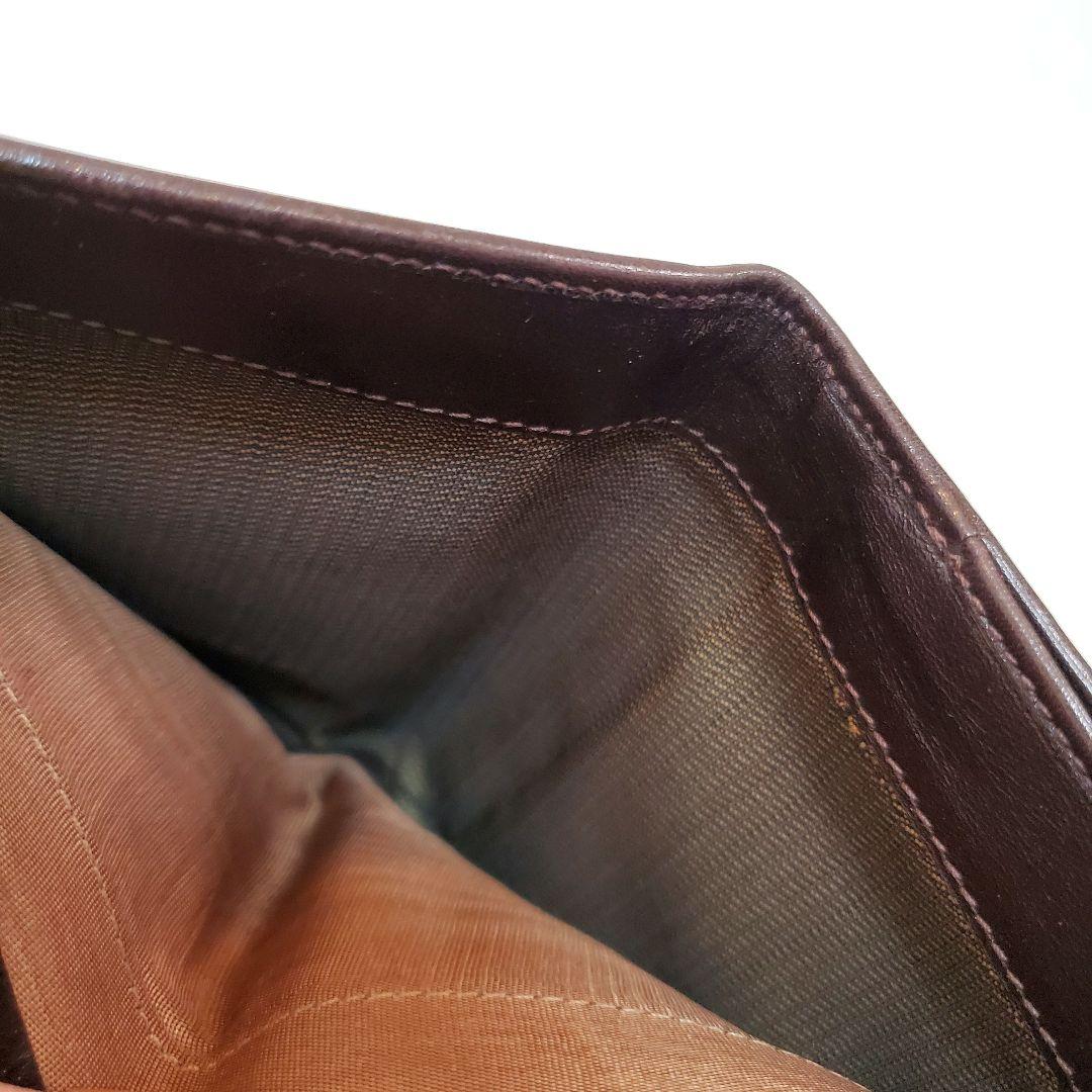 FENDI　フェンディ　二つ折り財布　財布　ズッカ柄　カーキ　ブラック