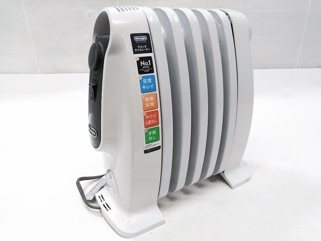DeLonghi デロンギ ミニオイルヒーター NJM050 フィン5枚★