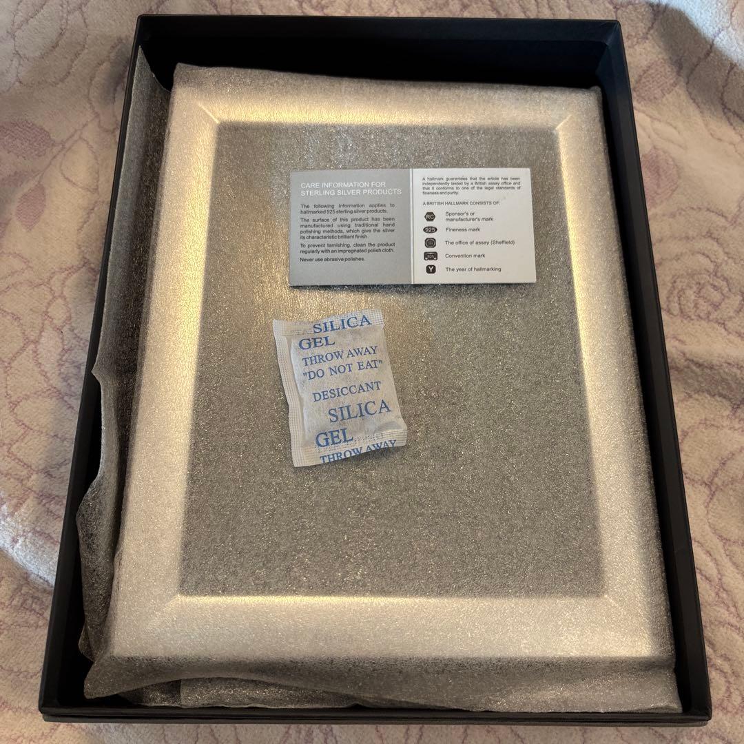 定価7万円 Carrs Sterling Silver 20x15cm 新品