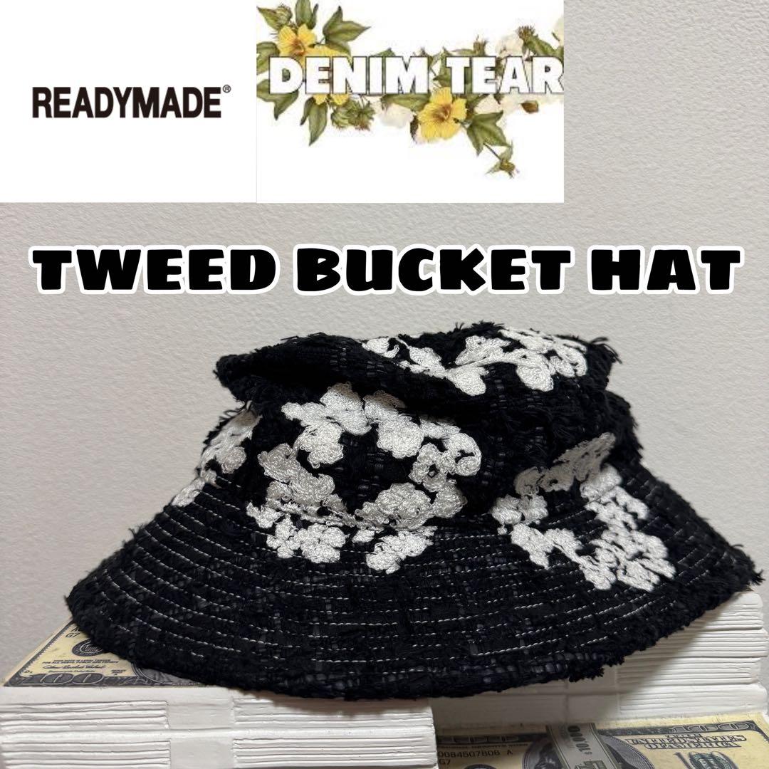 READYMADE DENIMTEARS ツイードバケットハット　レア　入手困難