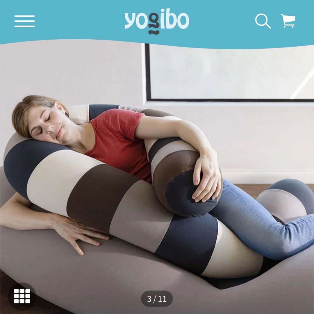 【ten】ヨギボー YOGIBO キャタピラーロールロング