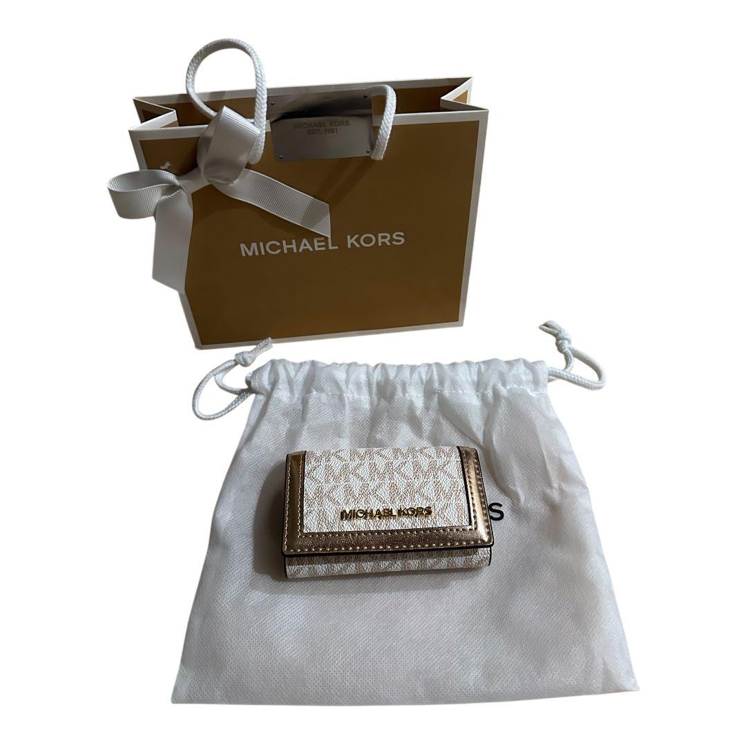 MICHAEL KORS キーケース ピンクゴールド