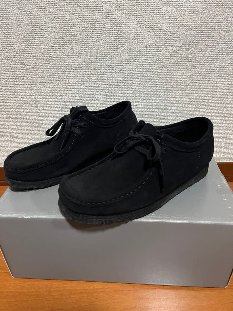 Clarks ブラック ワラビー　モカシン
