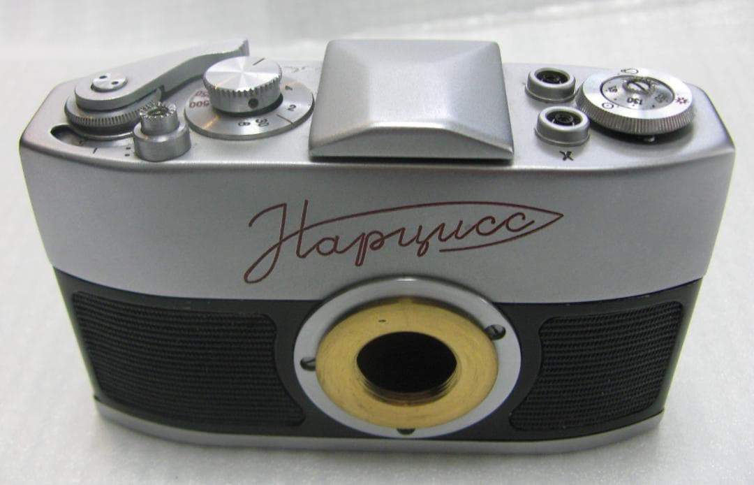 【超希少】ロシア製 ナルシス シルバー Narciss BEGA 小型カメラ