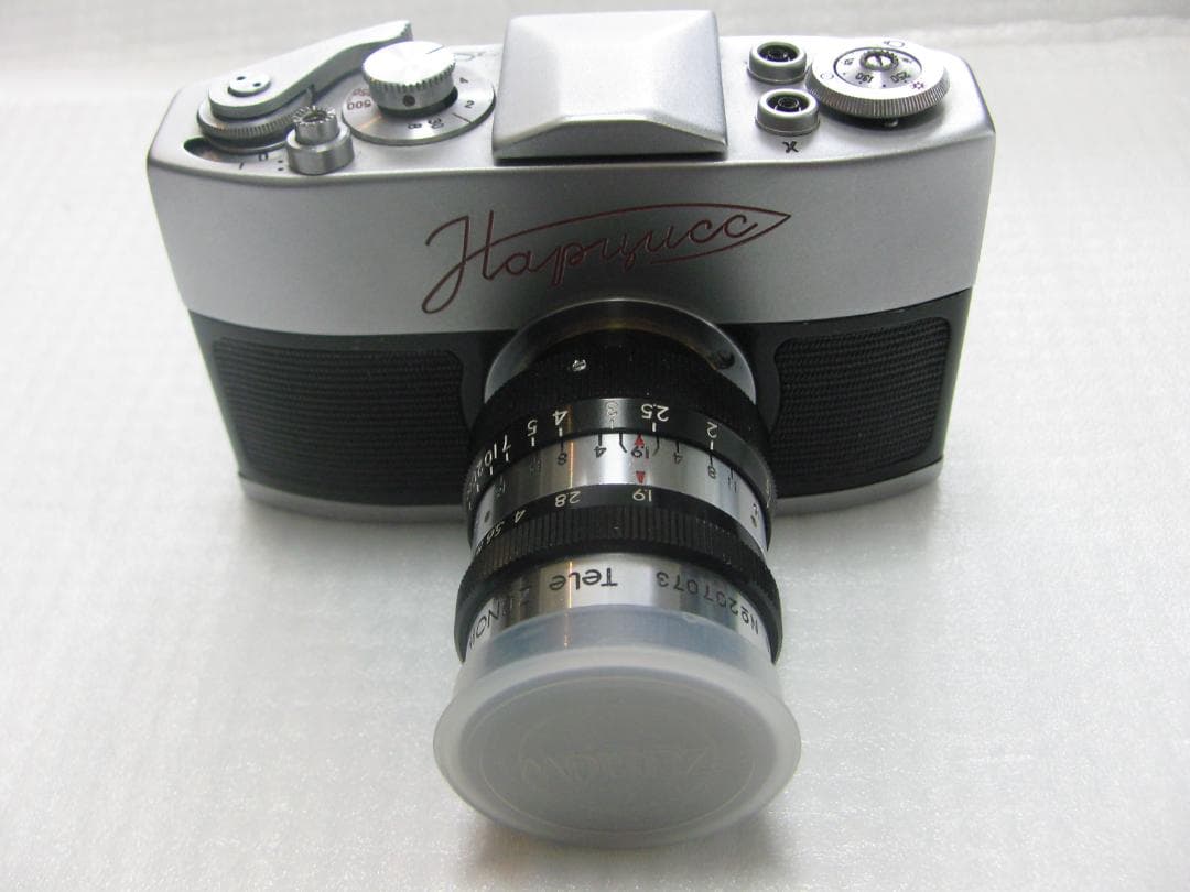 【超希少】ロシア製 ナルシス シルバー Narciss BEGA 小型カメラ