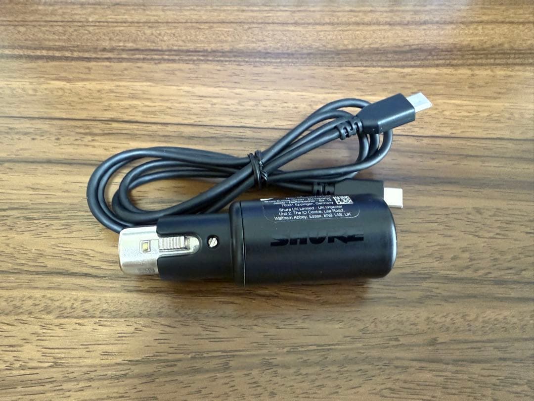 SHURE MVX2U オーディオインターフェース