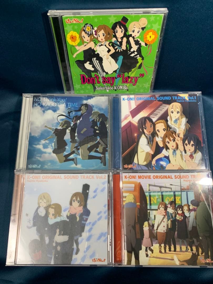 けいおん! CD15枚セット+劇場版BD まとめ売り