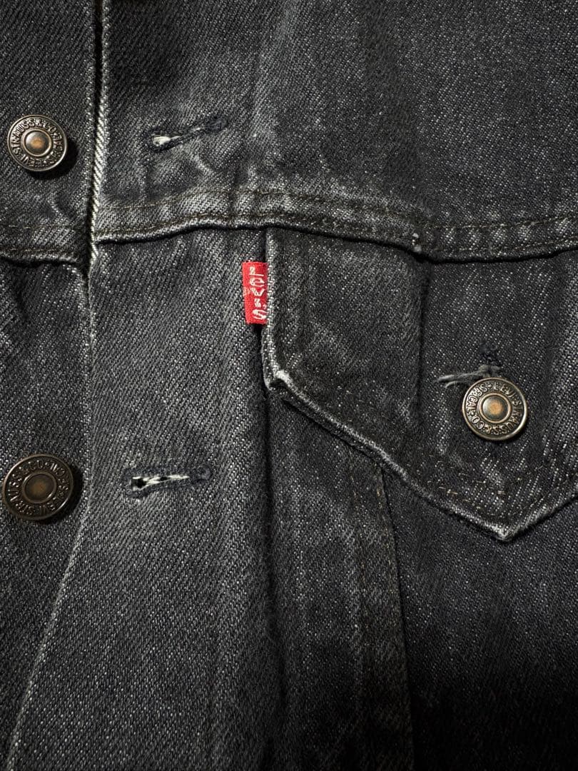 80sリーバイス ブラック 70506 ヴィンテージ