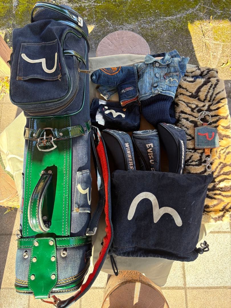 EVISU GOLF エヴィスゴルフ　キャディバッグセット