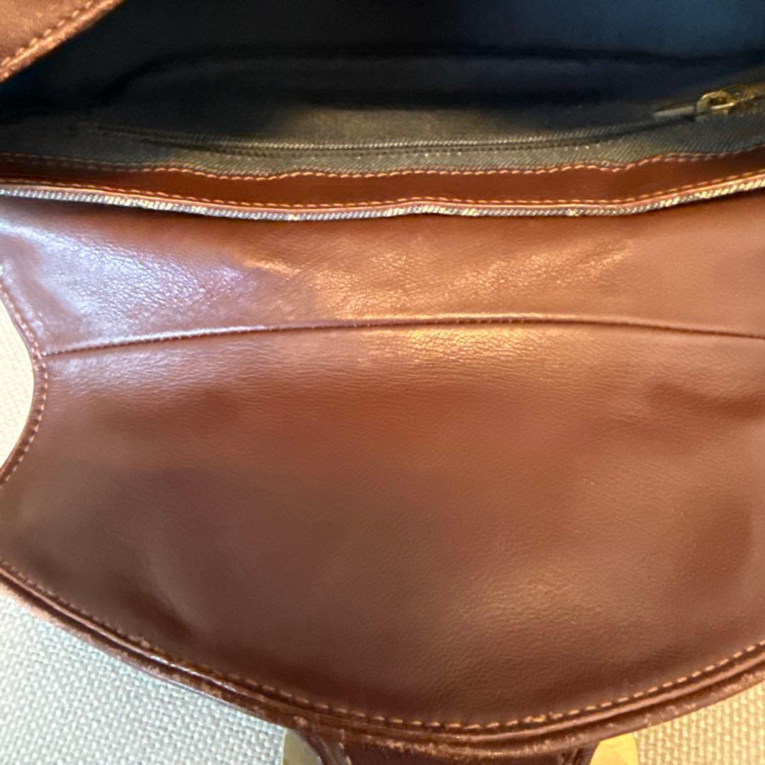 セリーヌ　デニムパリマカダムワンショルダーバッグ