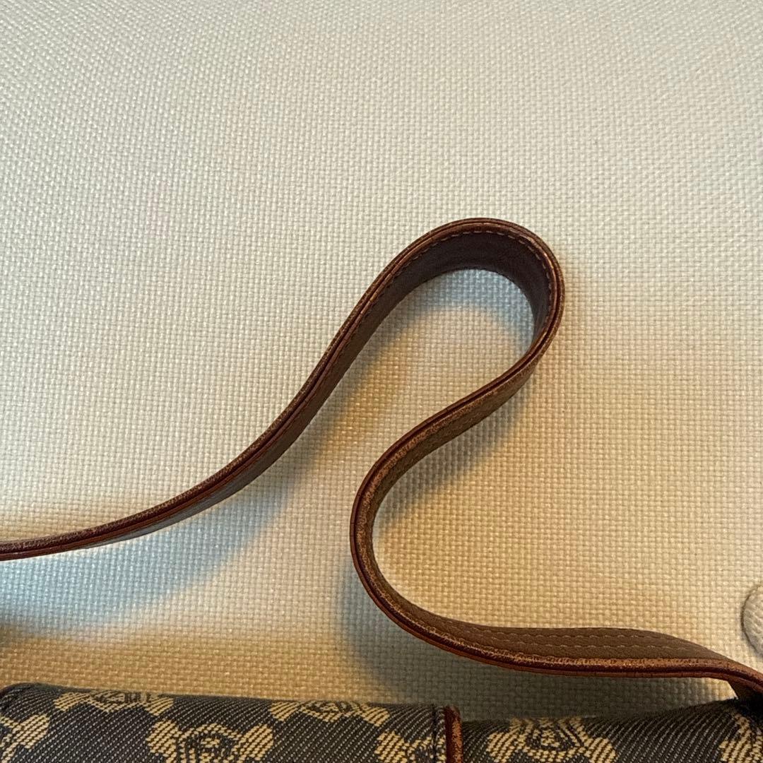 セリーヌ　デニムパリマカダムワンショルダーバッグ