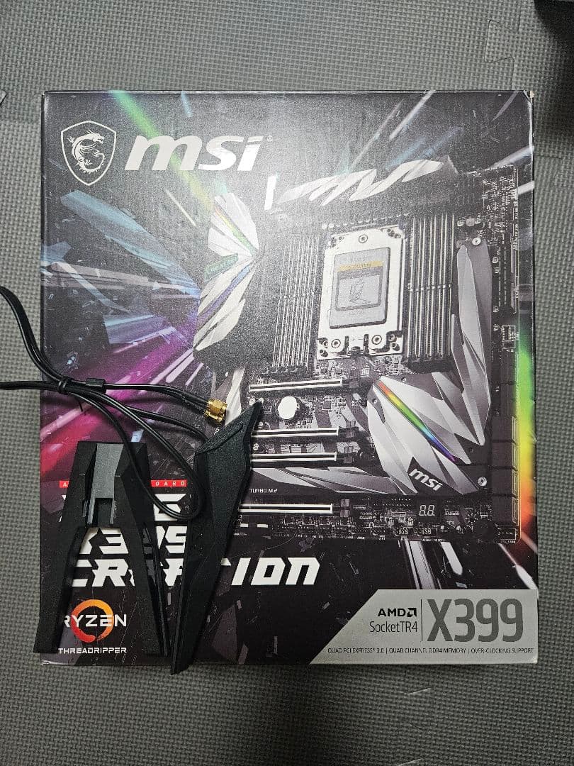 その他 Ryzen 1950X 16-core-MSI x399 CREATION