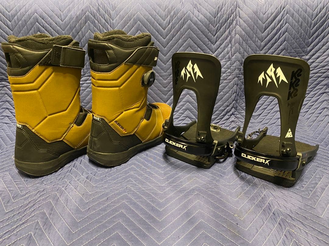 K2 CLICKER X HB ブーツMAYSIS バインセット