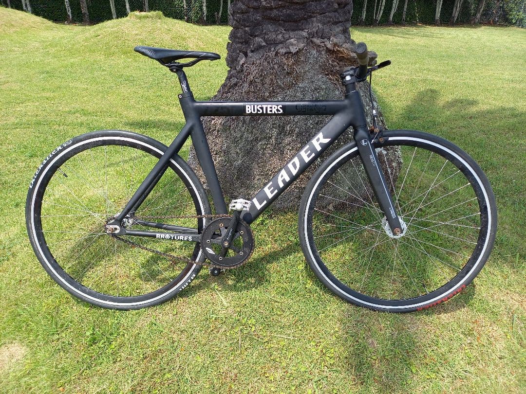 LEADER BIKES　リーダー　725　シングル　ピスト　ブラック　Mサイズ