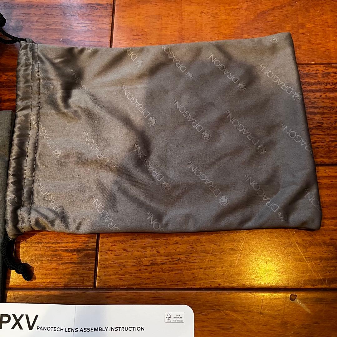 ドラゴン DRAGON PXV ゴーグル定価3.3万レンズ新品未使用付属品付