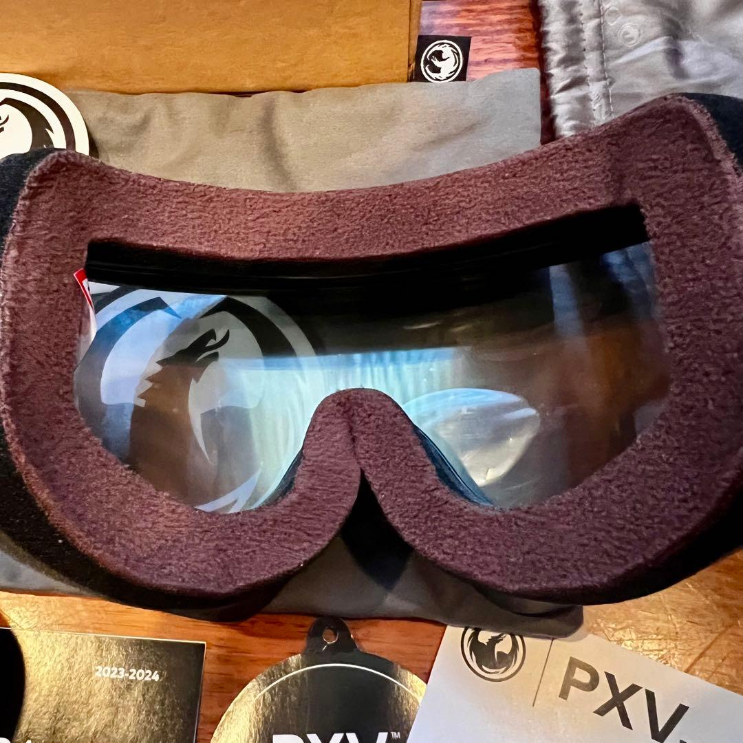 ドラゴン DRAGON PXV ゴーグル定価3.3万レンズ新品未使用付属品付