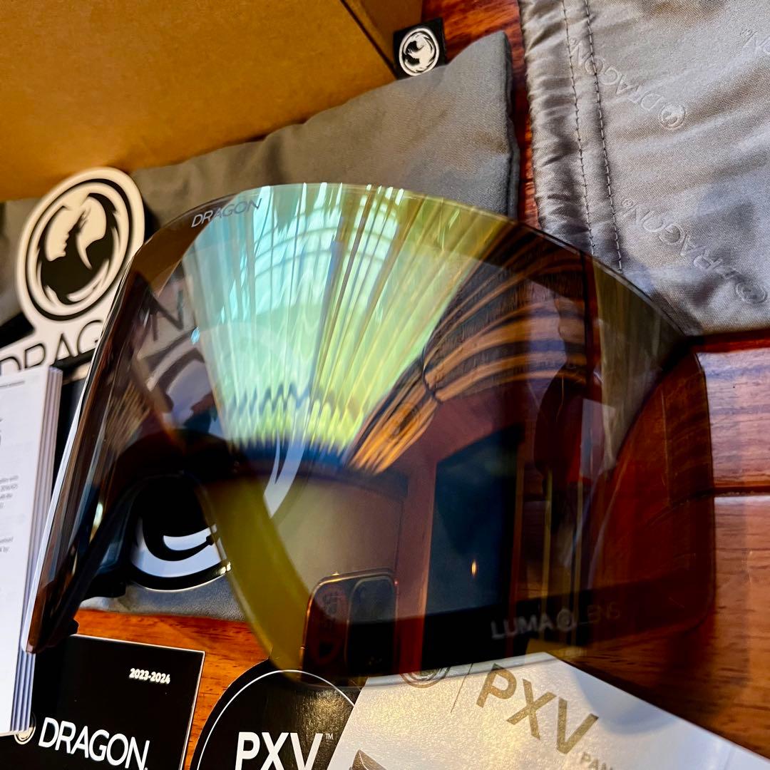 ドラゴン DRAGON PXV ゴーグル定価3.3万レンズ新品未使用付属品付